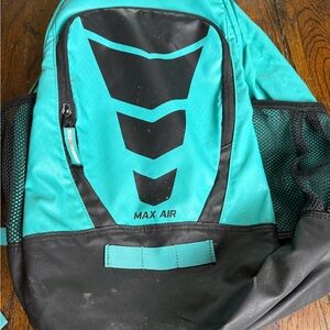 Nike Max Air Teal and Black Men's Backpack